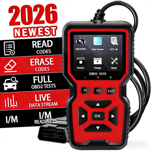 2026 v519 obd2 scanner car - 2026,