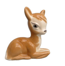 Vintage Cute Comical Fawn Deer Figurine Ornament
