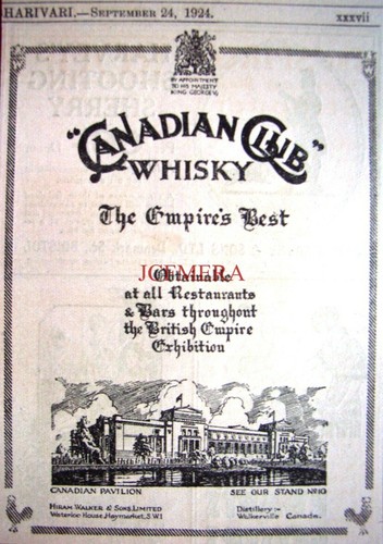 Vintage canadian club whisky - 'canadian, club'