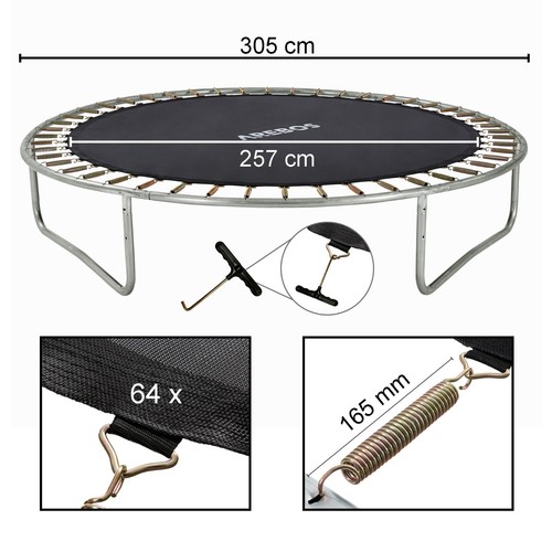 Arebos jumping mat 257 cm - arebos,