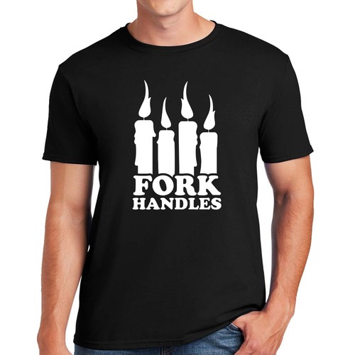 Fork handles four candles - candles, |