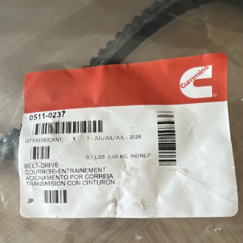 Cummins oman generator belt - cummins,