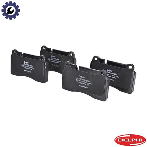 Brake pad set disc - brake,