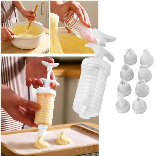 8pcs set icing syringe - icing,
