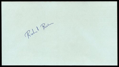 Actor richard burton signed - actor,