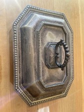 silver plated server