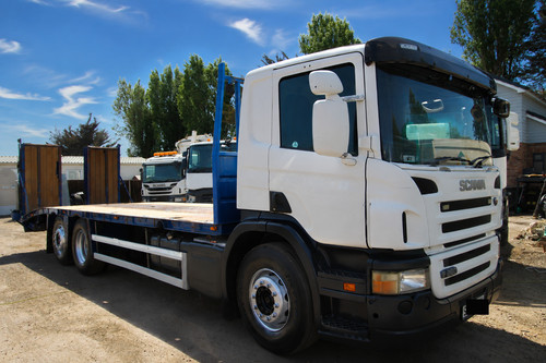 2010 scania 6x2 beavertail - 2010,