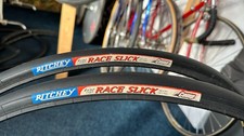 RARE NOS Vintage Ritchey Race Slick Road Logic 700x23c Tyres Clinchers Pair
