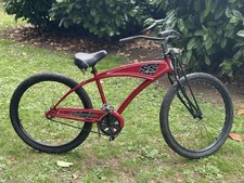 Schwinn SS Sport Beach cruiser Bike 26” Inch Black Alloy Wheels