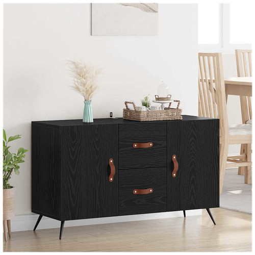 Sideboard black oak - black,