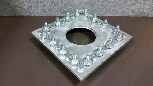 Antenna ground radial - radial, plate