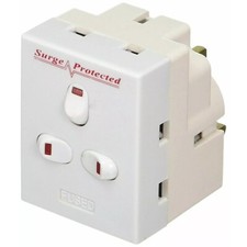 3 Gang Way Surge Protected