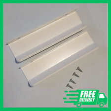 152743 x 2 IKEA GODMORGON Long Handles with Screws - WHITE