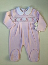 Baby girls smocked Spanish