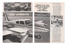 Piper Twin Comanche Aircraft