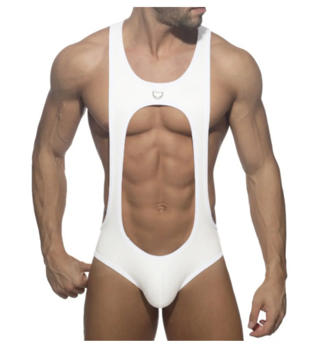 Mens medium white backless - mens,
