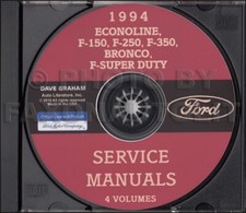 1994 Ford Truck Shop Manuals
