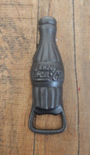 Bottle Opener Hand Held Pocket Coca Cola / Anchor / Spanner Cast Iron Novelty