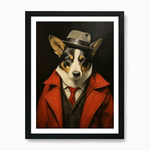 Gangster dog cardigan - cardigan, welsh