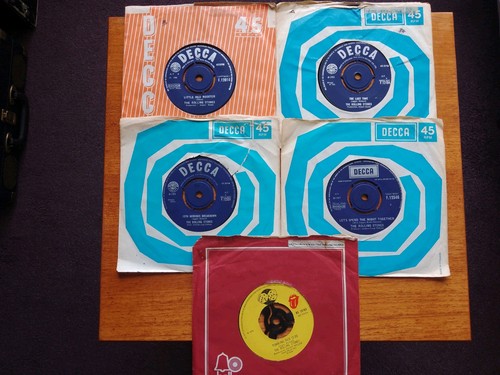 Rolling stones set of 5 - stones",