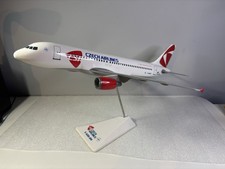 Czech Airlines Airbus A320 1:100 Scale Plastic Travel Agent Model Plane