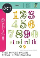 New Sizzix Thinlits Folk