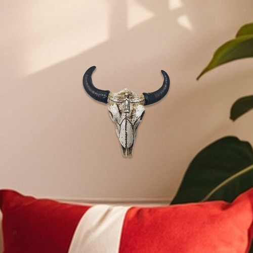 Cow skull wall decor art - cow, 3d