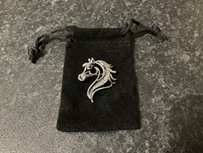 Small Size Silver Tone Horse