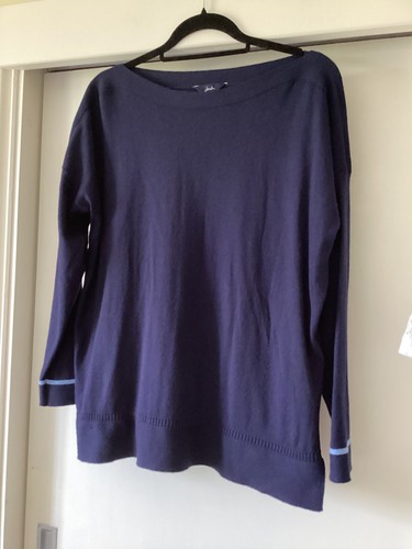 Joules navy blue viscose - viscose, /