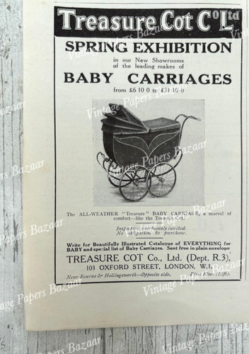 Treasure cot 1920s - treasure, co
