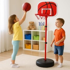 Adjustable Basketball Hoop &