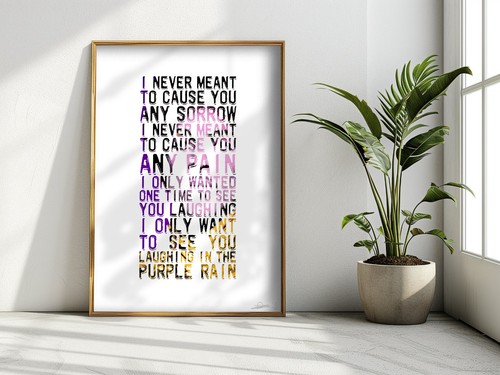 Prince purple rain - ❤, ❤