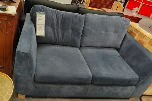 Blue seater sofa - blue, w52