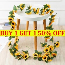 8FT Fake Artificial Sunflower