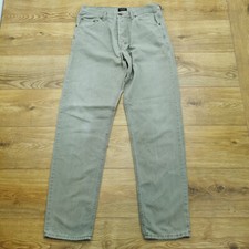 Paul & Shark Yachting Jeans Mens W32 L34 Beige Regular Fit Tapered Leg Vintage