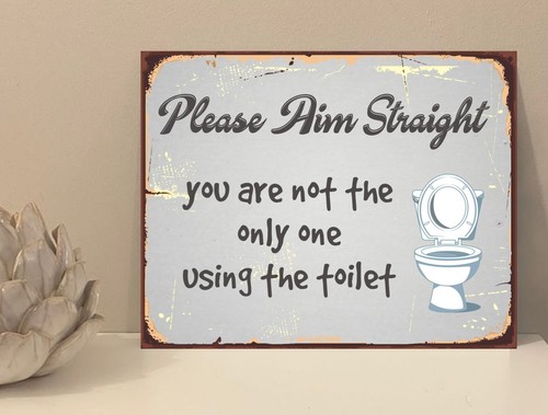 Bathroom toilet aim - bathroom,