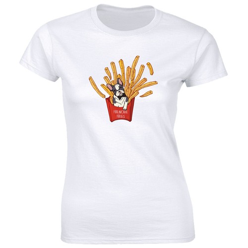 Frenchie fries with french - fries,