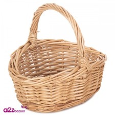 Toddler Buff Wicker Basket