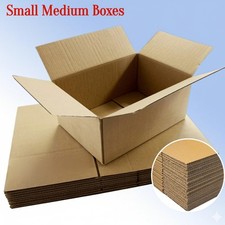 Strong Postal Boxes Small Medium High Quality Mailing Shipping Cartons Boxes UK