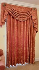 Pair hand made red Zoffany