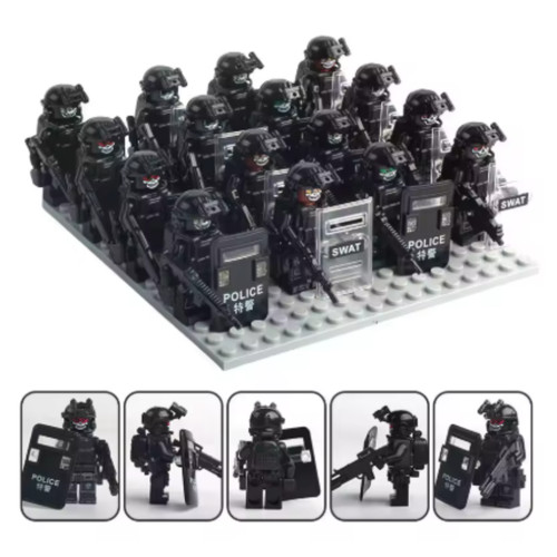 Custom lego swat police army - swat,