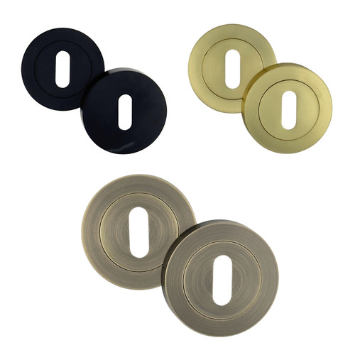 Axs key escutcheon - pair, 52mm