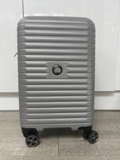 Delsey Paris Cabin Hardside Suitcase With 360° Rotate - Silver