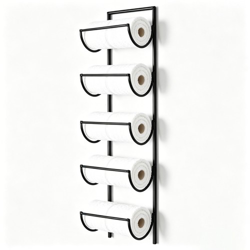 Bottle wall mount wine - 5-bottle,