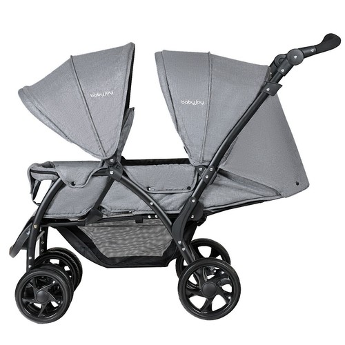 Foldable double baby stroller - baby,