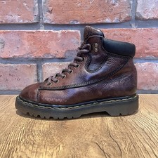 Dr Martens Vintage Brown Leather 8081 Boots UK 3 Made in England