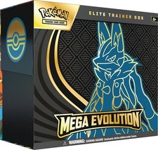Pokemon TCG Mega Evolution - Elite Trainer Box - Lucario WITH PROMO CARD