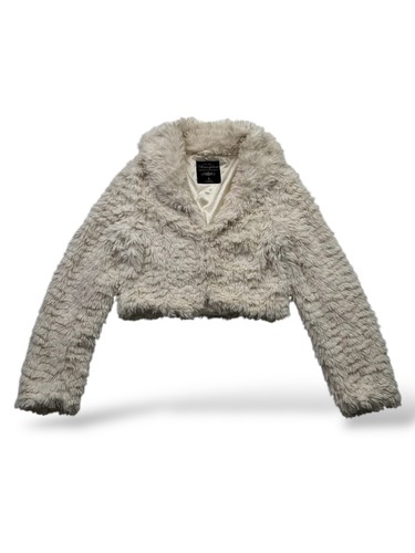 Vintage cropped faux fur - vintage,