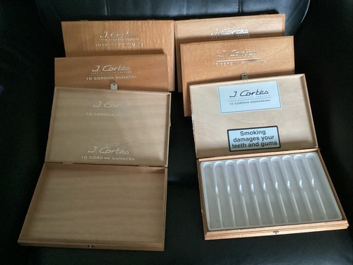 Six cortes empty wooden - six,