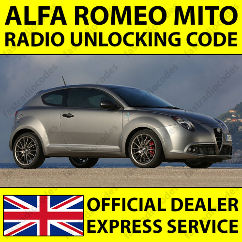 Alfa romeo mito car - mito, radio